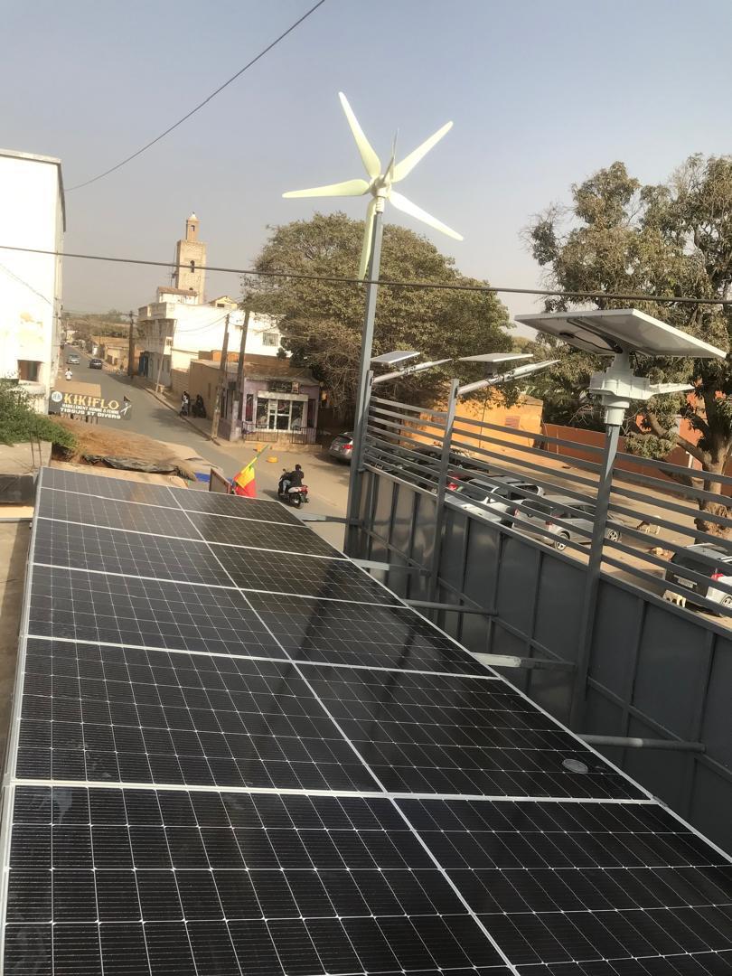 Ombrières solaires — vue 1